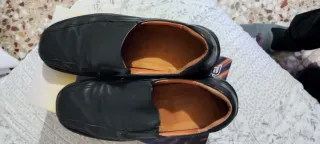 Zapatos camarero negros talla 44 usados  1 mes