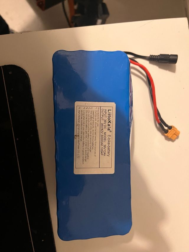 Batería LiitoKala 36V 12Ah 10S4P E-bike