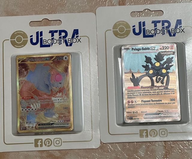 Lote Cartas Pokémon Ultra Boost Box