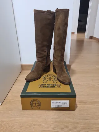 Botas de piel Dakota marrones
