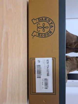 Botas de piel Dakota marrones