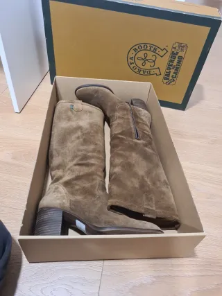 Botas de piel Dakota marrones