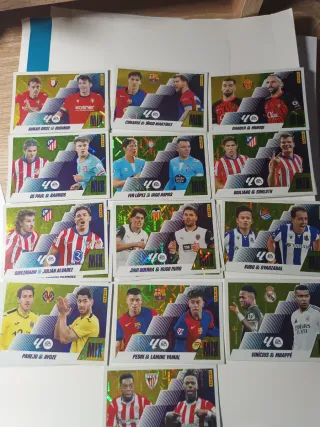 Lote cromos LaLiga 25-26: Mallorca, Girona, Athlet