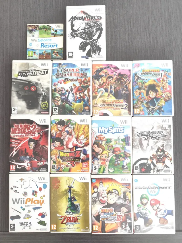 13 Juegos Wii