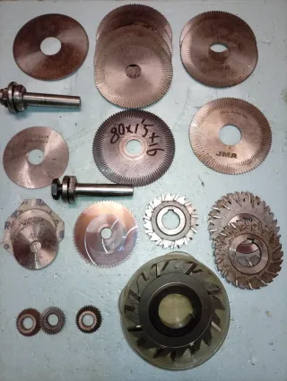 Fresas de corte y mandriles