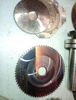 Fresas de corte y mandriles