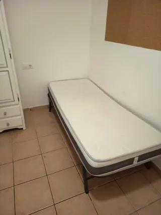 Conjunto somier plegable+ colchón y regalo somier