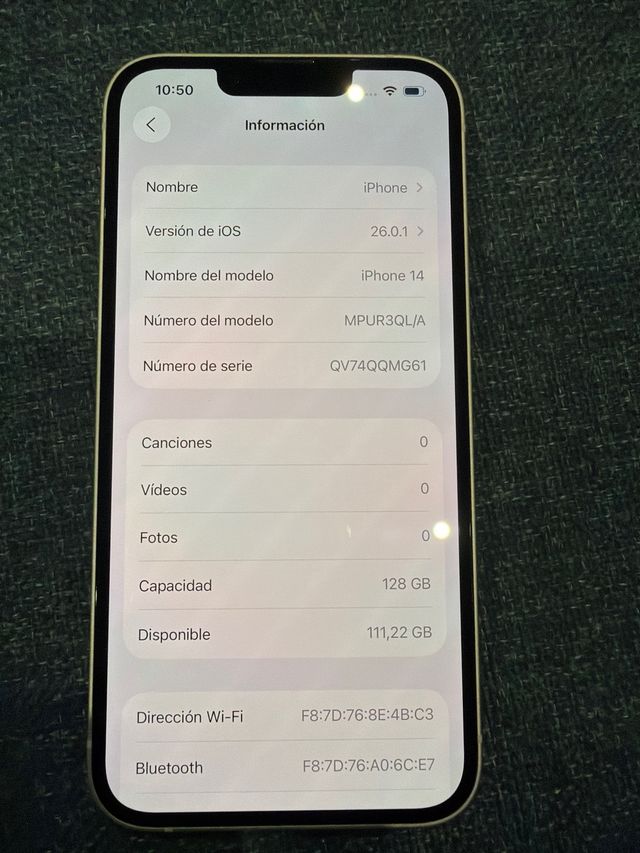 iPhone 14 128GB Blanco