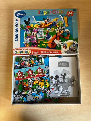 Puzzle Clementoni Super Color 250 pezzi Disney