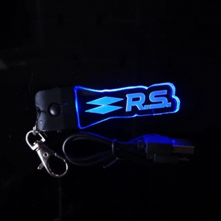 Llavero LED Renault RS Logo - Multicolor