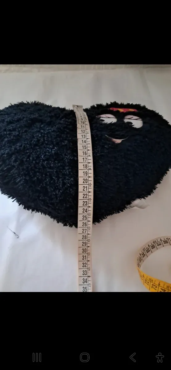 Peluche cuscinoBarbapapà a forma di cuore