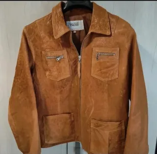 Giacca in pelle donna Leather Trend marrone