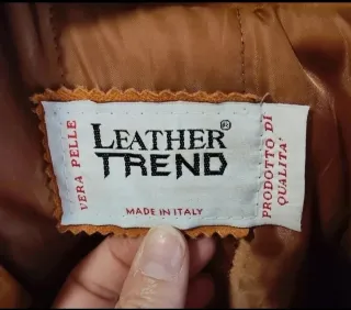 Giacca in pelle donna Leather Trend marrone