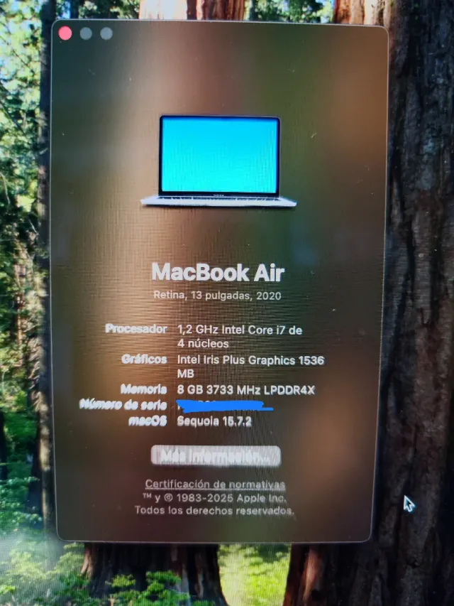 MacBook Air 2020 i7 13 Retina