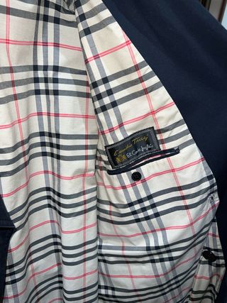 Gabardina Azul Marino El Corte Inglés