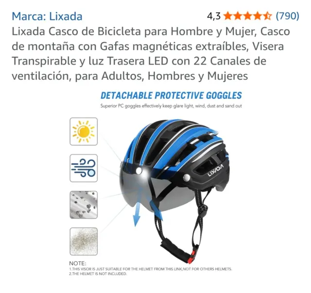 Casco Unisex Bicicleta Negro/Blanco