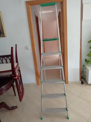 Escalera aluminio profesional 7 peldaños