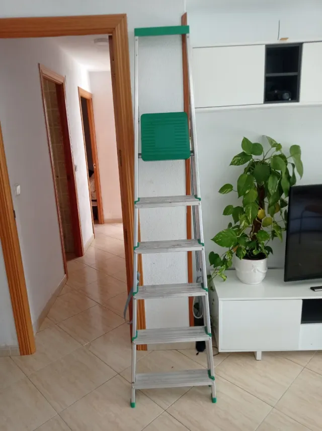 Escalera aluminio profesional 7 peldaños