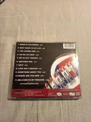 Johnny Lima Made in California CD melodic Rock