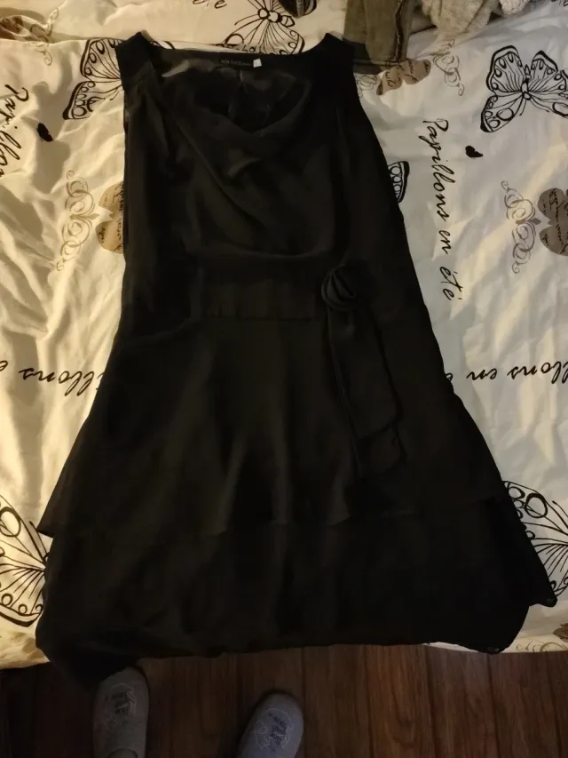 Vestido negro elegante