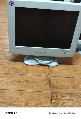 Lote 5 Pantallas Ordenador Blancas y Negras