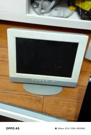 Lote 5 Pantallas Ordenador Blancas y Negras