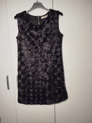 Abito vestito F.vogue nero taglia M ita