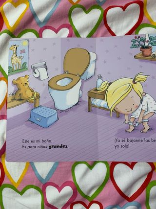 ¡Voy al baño sola!