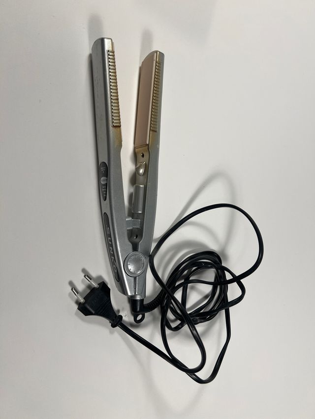 Plancha de pelo SUNKO antigua