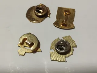 Pins Brasil, Villarreal, Málaga,real Madrid