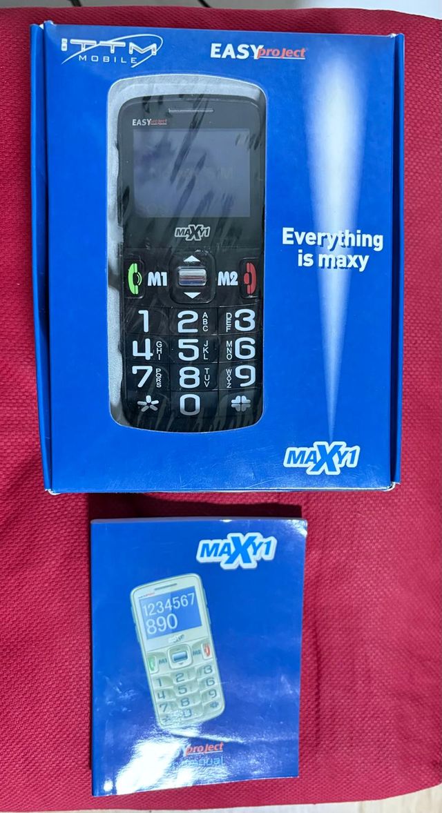 Teléfono Móvil para Mayores, Números Grandes, SOS