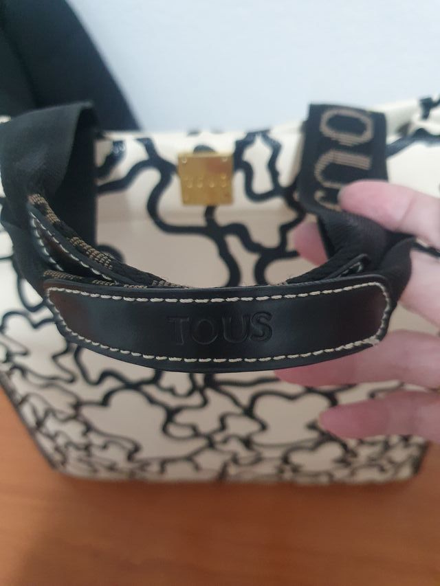 Lote 2 Bolsos TOUS Beige y Negro