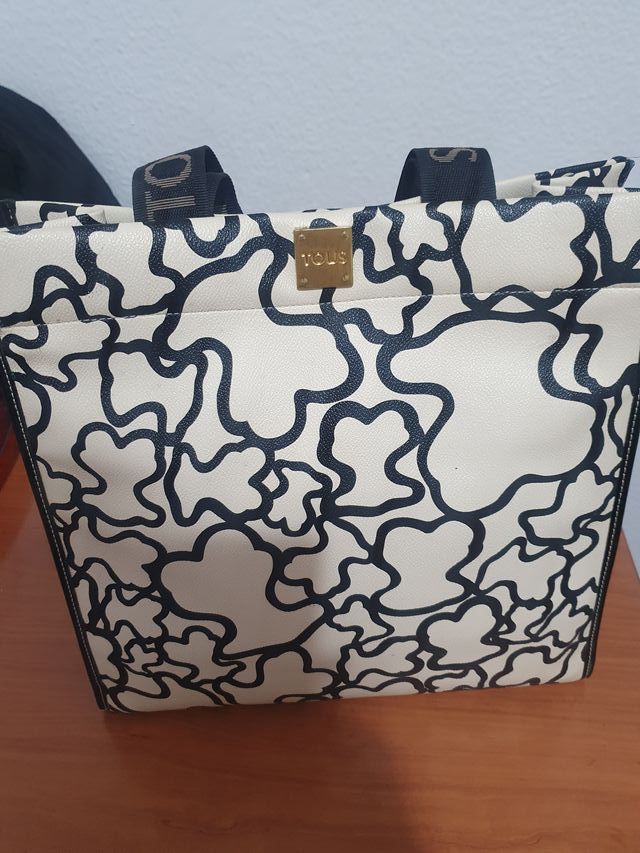 Lote 2 Bolsos TOUS Beige y Negro