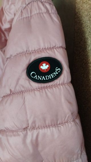 Giubbotto nylon Canadiens donna rosa