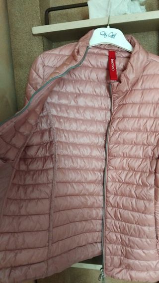 Giubbotto nylon Canadiens donna rosa