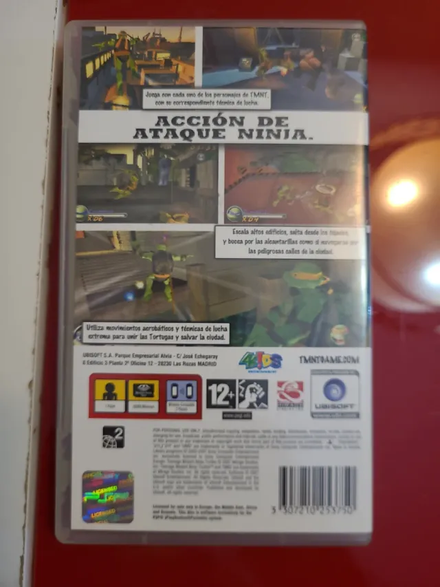 TMNT: Tortugas Ninja Jóvenes Mutantes PSP