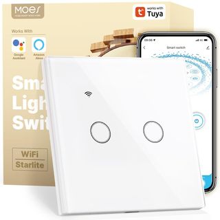 ✨ - MOES Interruptor de Luz Inteligente WiFi Tácti