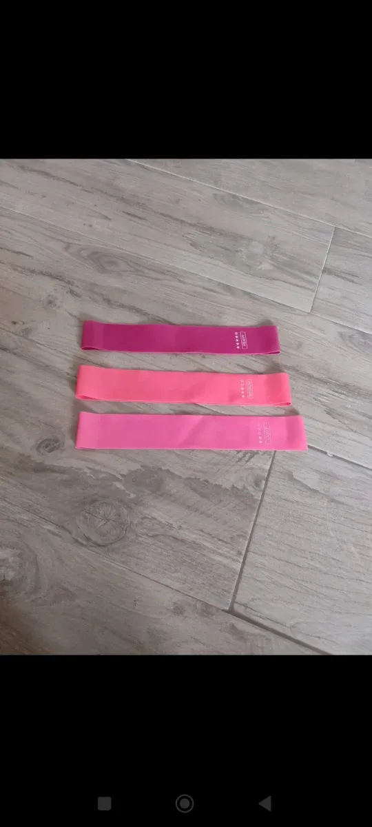 Bandas elásticas de resistencia (3 uds)