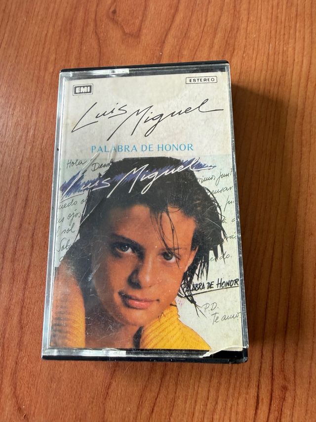 Cassetta Luis Miguel - Palabra de Honor (1984)