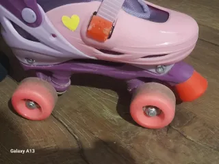 Patines niña rosa talla 34 casi nuevos