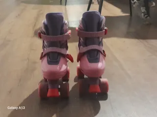 Patines niña rosa talla 34 casi nuevos