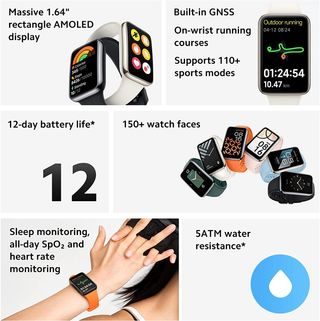 Xiaomi Smart Band 7 Pro, Smartwatch ,REACONDICIONADO señales de uso, con Pantalla AMOLED de 1,64", Reloj Inteligente con GPS Pulsómetro para Mujer, 110 Modos de Deporte 5 ATM Impermeable Pulsera A...