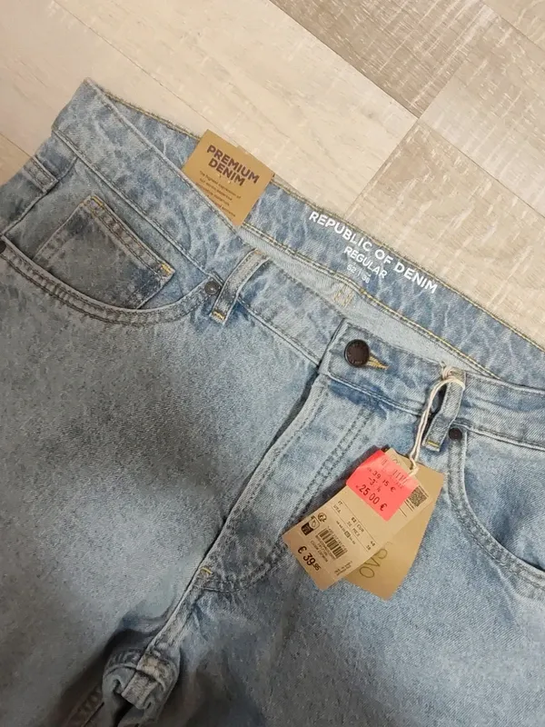 Pantaloni Jeans Republic of Denim Blu