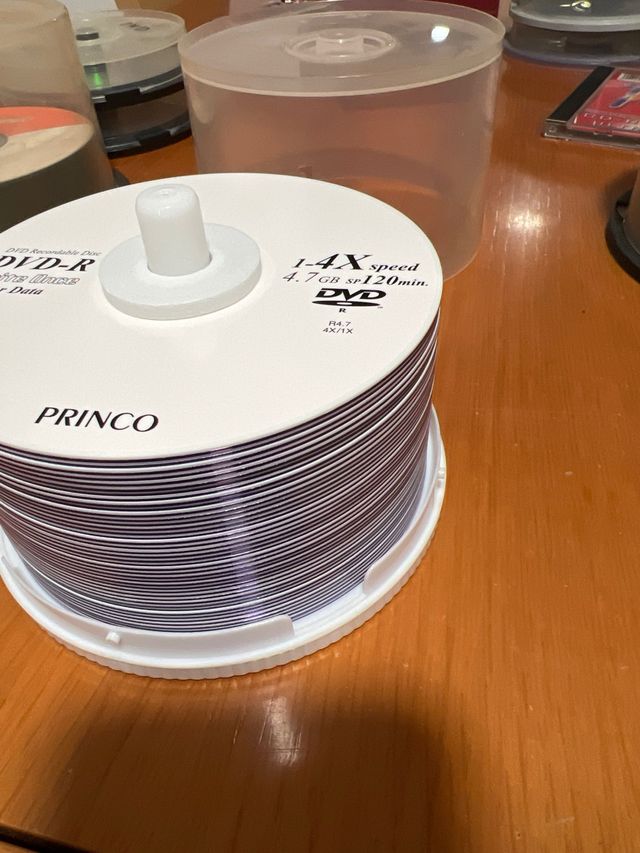 DVD-R Princo 4.7 GB 120 min 1-4X 42 unidades