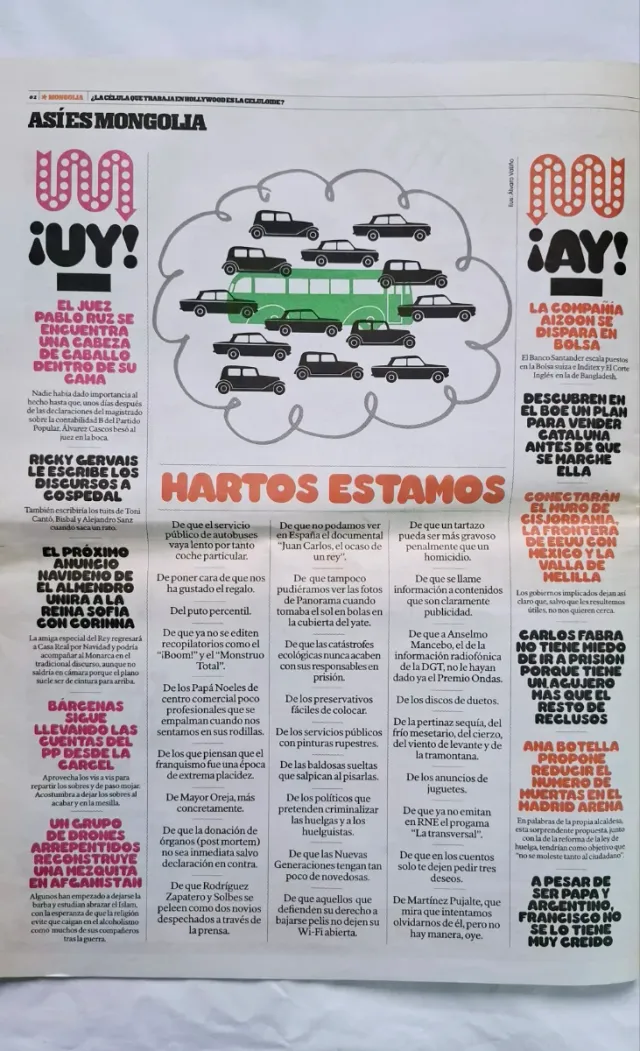 Revista Mongolia 2013 Antigua