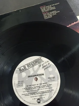 Imagination - LP In The Heat Of The Night 33 rpm