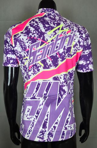 Maillot ciclismo vintage Santini talla M