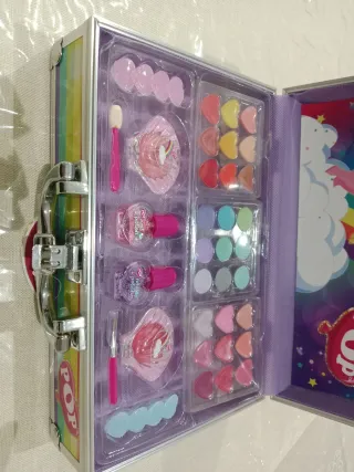 Maletín maquillaje infantil unicornio