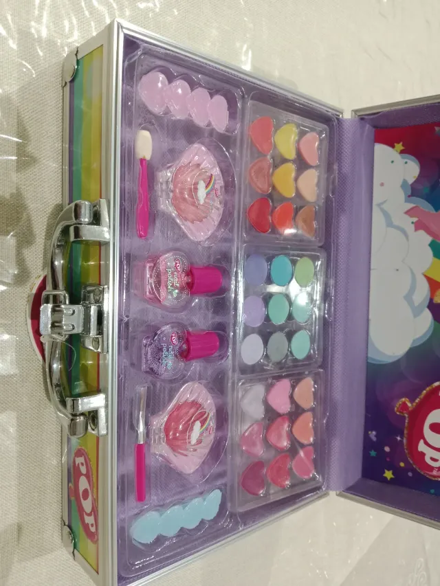 Maletín maquillaje infantil unicornio