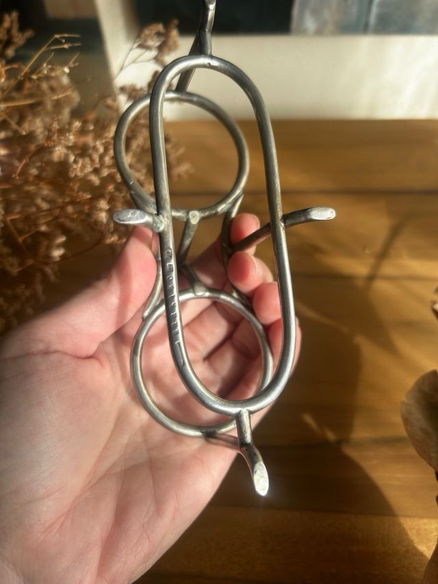 Salero y pimentero Baccarat cristal y metal